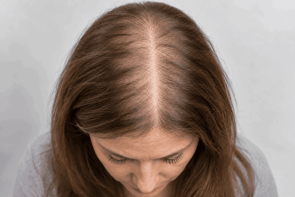 Ludwig Scale Complete Guide to Female Hair Loss Stages in 2026 2 Ludwig scale stage 2 diffuse crown thinning