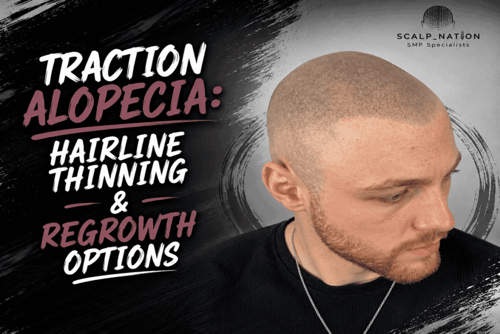 Traction Alopecia Hairline Thinning and Regrowth Options