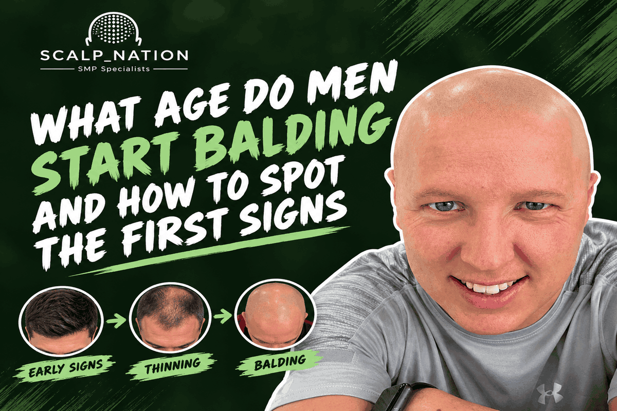 What Age Do Men Start Balding and How to Spot the First Signs